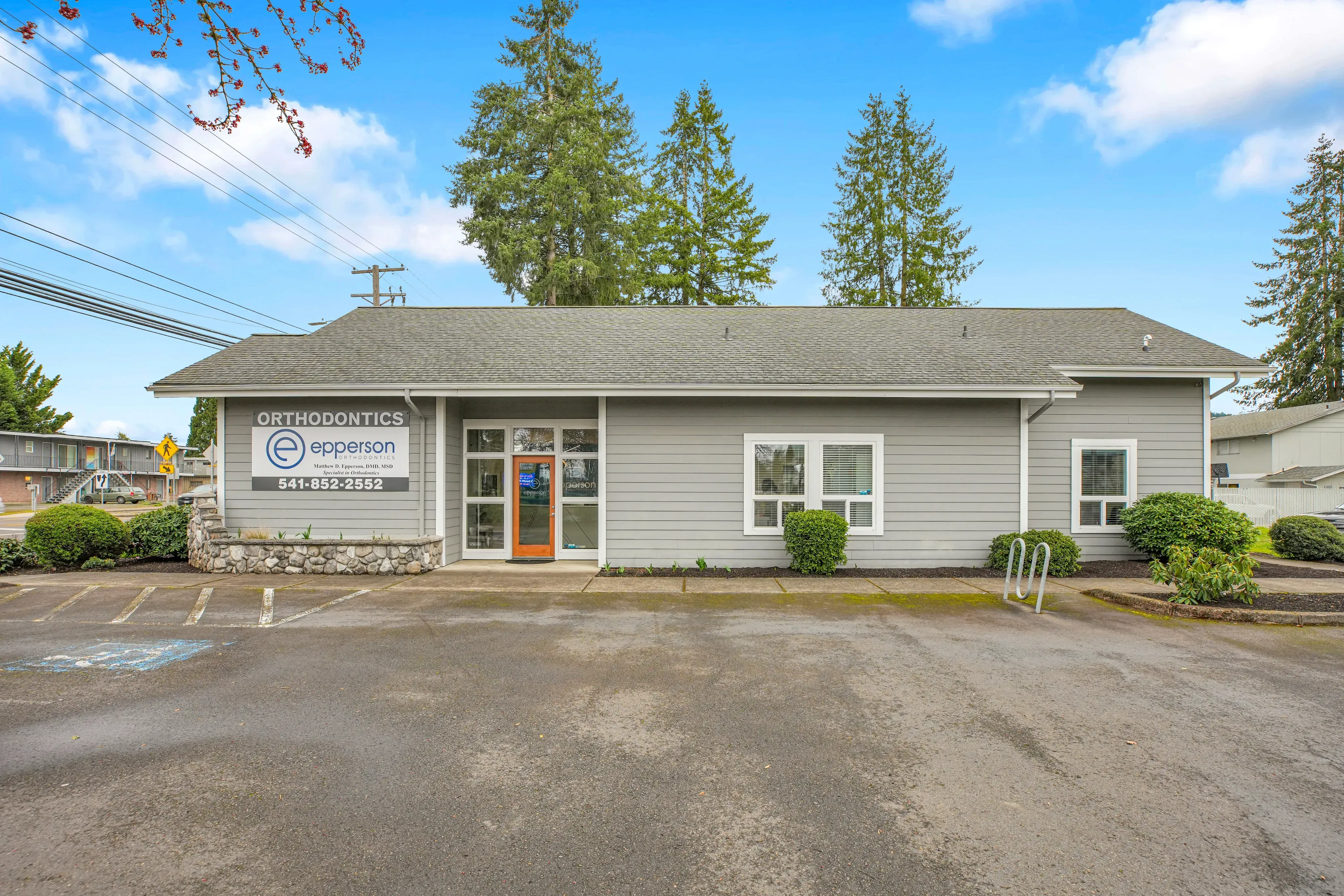 Epperson Orthodontics office - reception and waiting area