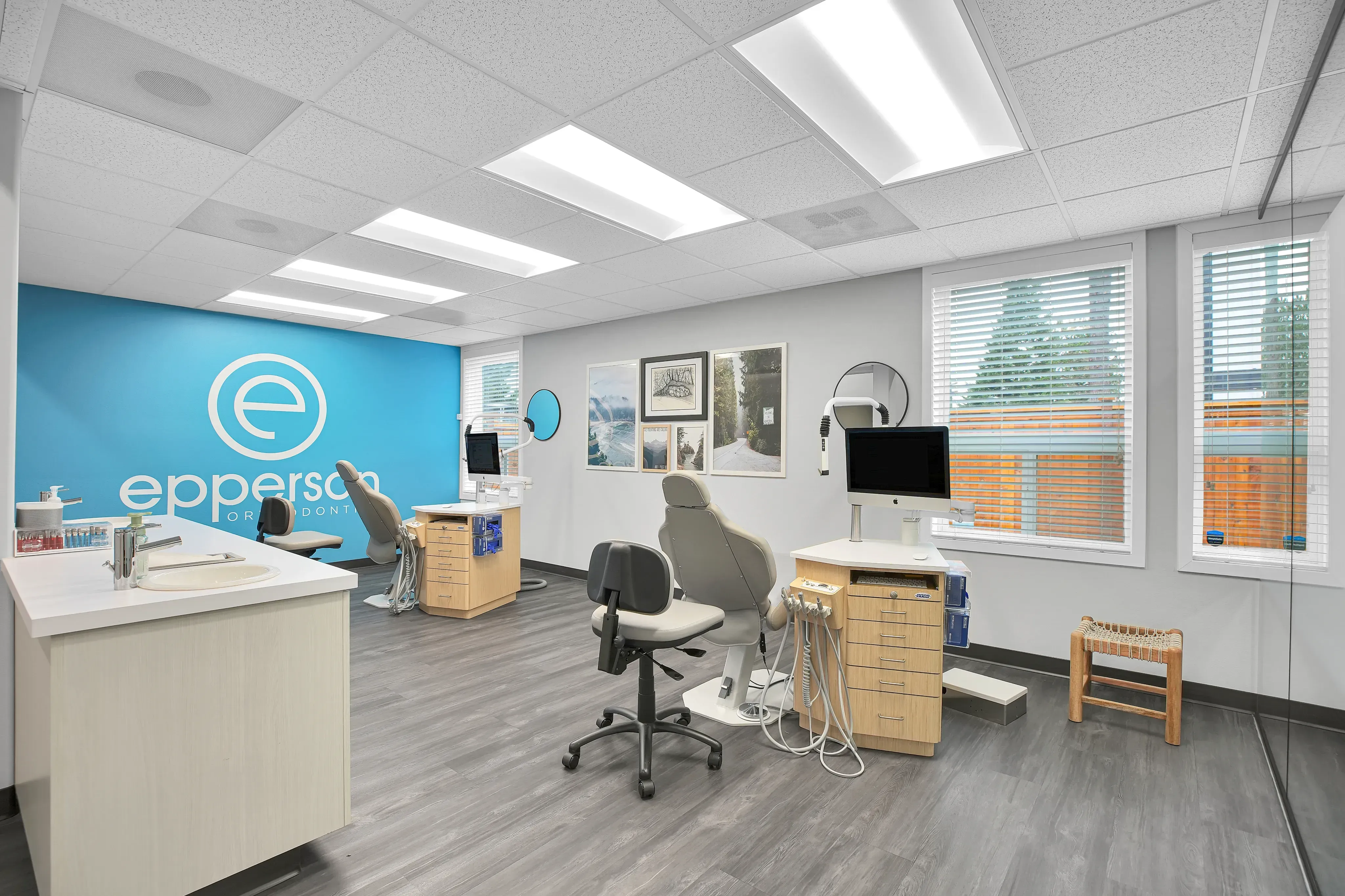 Epperson Orthodontics office - patient area